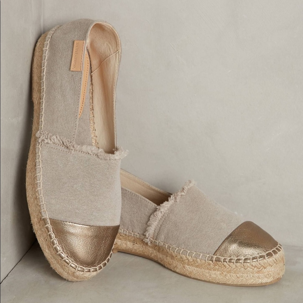 Anthropology Mint & Rose AMALFI CREEPER VERBENA PANA Espadrilles